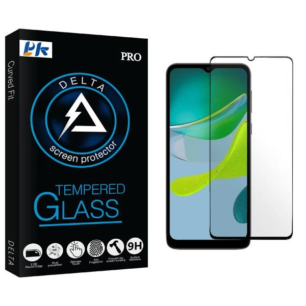 محافظ صفحه نمایش شیشه ای پی کی مدل Delta مناسب برای گوشی موبایل موتورولا Moto E13