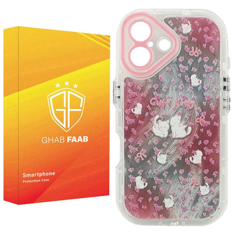 کاور پاییزان مدل The winged cat طرح لاکچری مناسب برای گوشی موبایل اپل IPhone 16