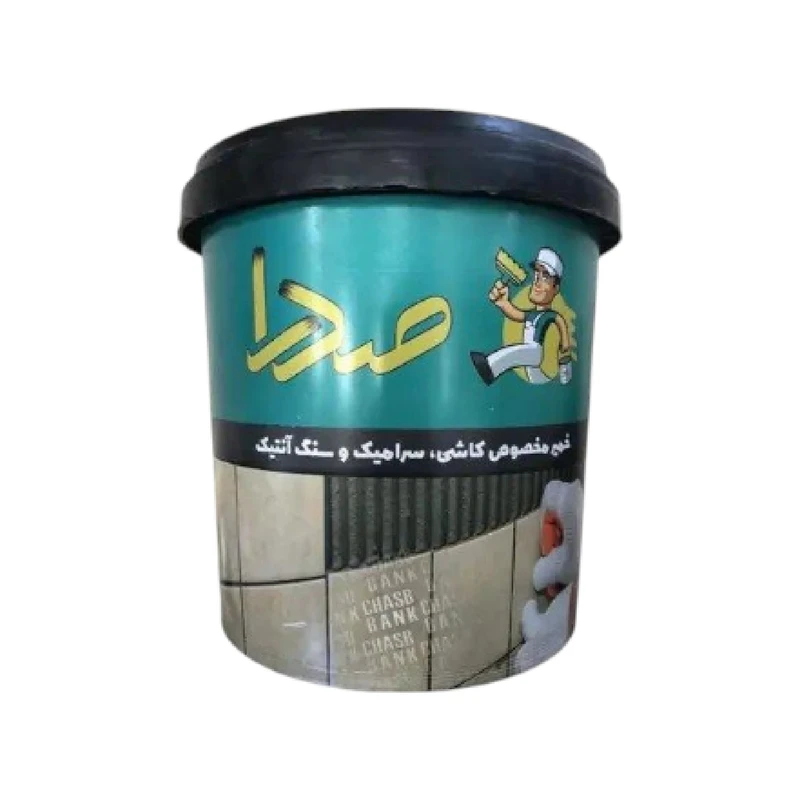 چسب کاشی صدرا مدل خمیری وزن 10 کیلو گرم 