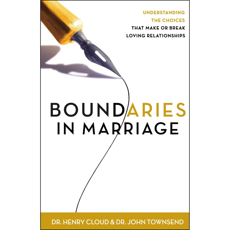 کتاب Boundaries in Marriage اثر Henry Cloud and John Townsend انتشارات HarperCollins Christian Publishing