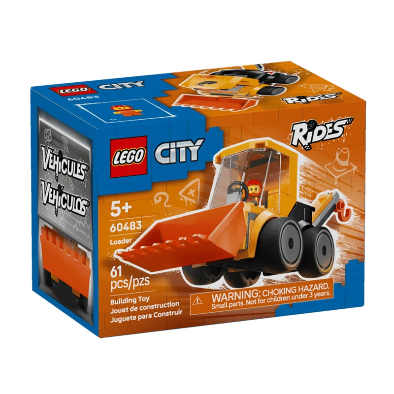 لگو ۶۱ تکه سری City مدل Loader کد 60483