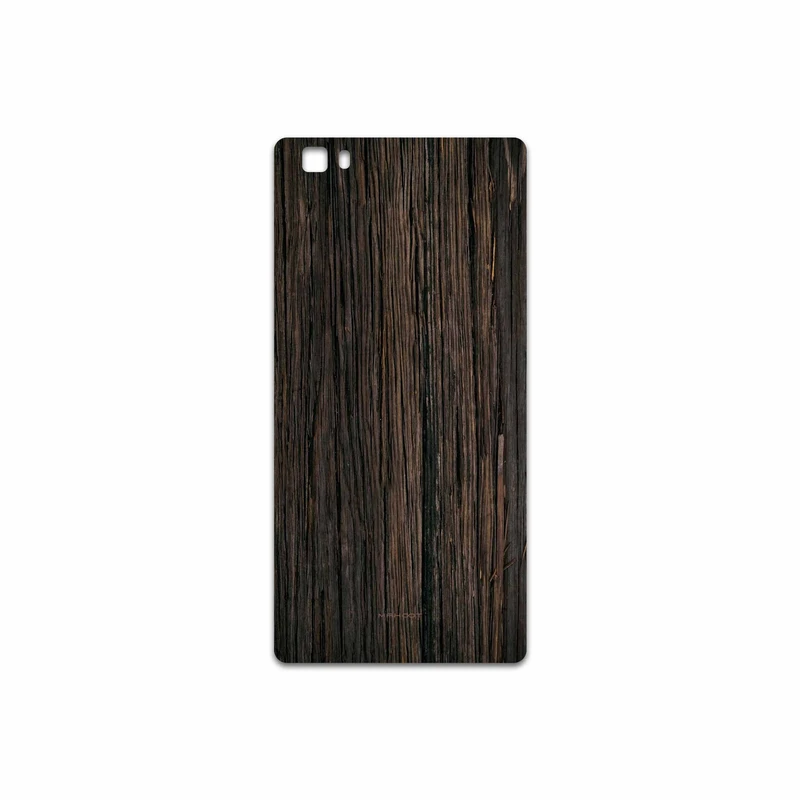 برچسب پوششی ماهوت مدل Burned Wood مناسب برای گوشی موبایل هوآوی P8 Lite