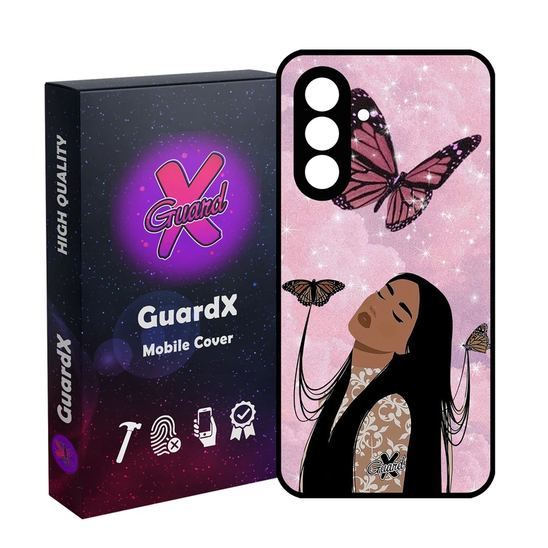 کاور گارد ایکس طرح دختر مدل 10297 مناسب برای گوشی موبایل سامسونگ Galaxy A17 4G / A17 5G