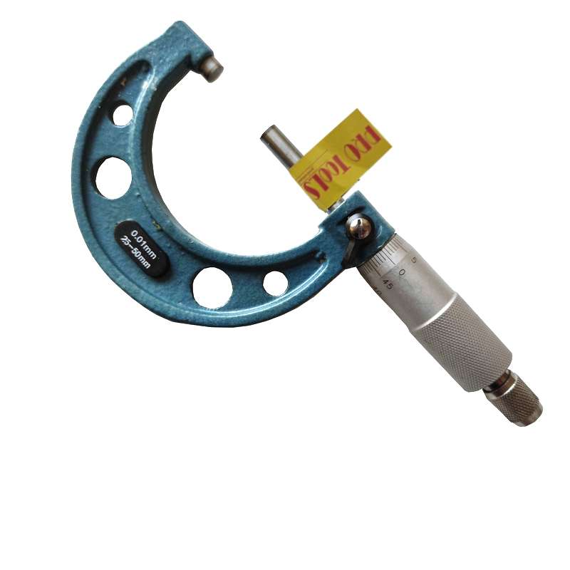 میکرومتر خارج سنج پروتولز کد00369 گستره 50-25 میلی متر