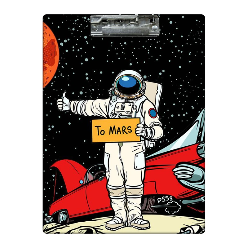 تخته شاسی طرح فضا نورد و کهکشان  کد 1328351  سایز A4