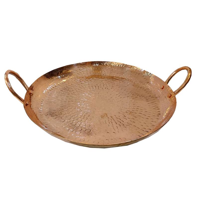 سینی مسی مدل دسته دار کد 5958