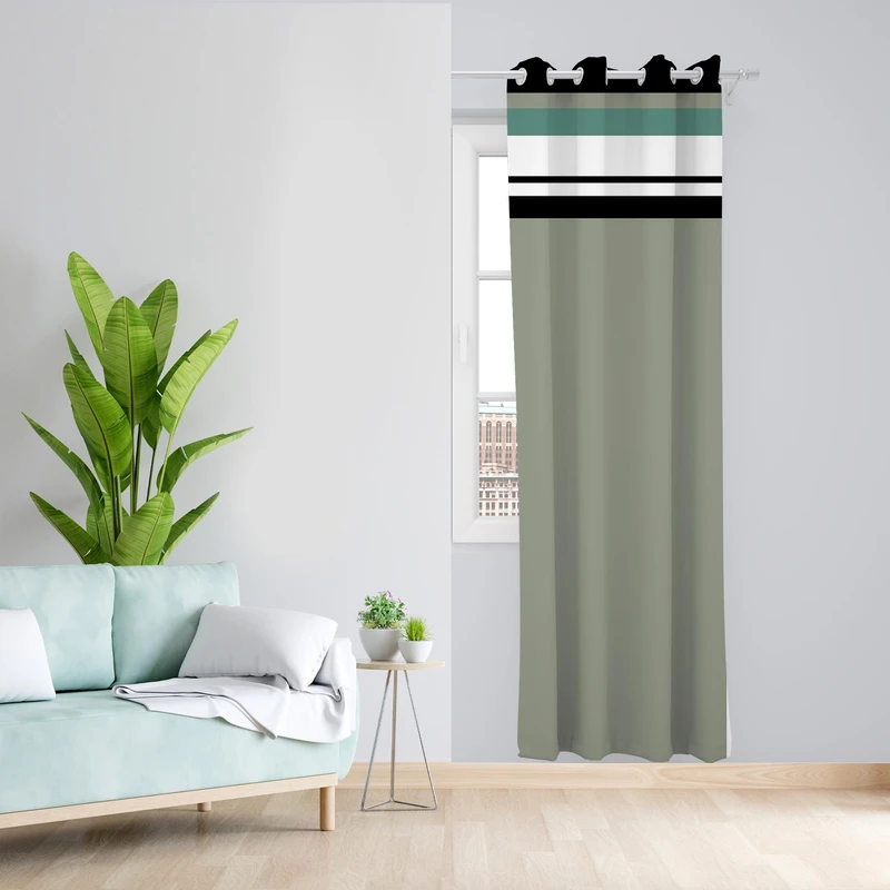 پرده طرح ساده مدل مخمل پانچی کد 1398 z سایز 140x200 سانتی متر