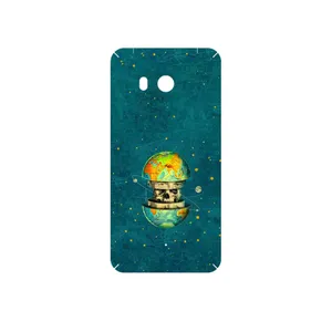 MAHOOT Collage of Earth Face Cover Sticker for HTC U11