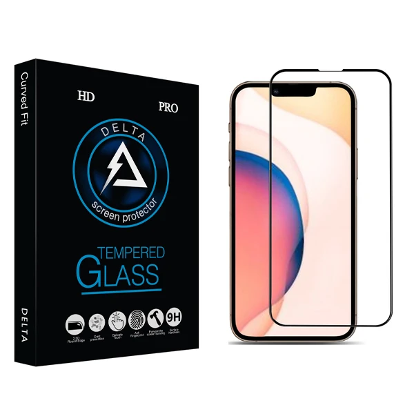 محافظ صفحه نمایش دلتا مدل Fit مناسب برای گوشی موبایل اپل iPhone 13 mini