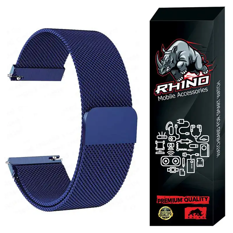 بند راینو مدل Milanese مناسب برای ساعت هوشمند جی تب GT3 / GT3 Pro