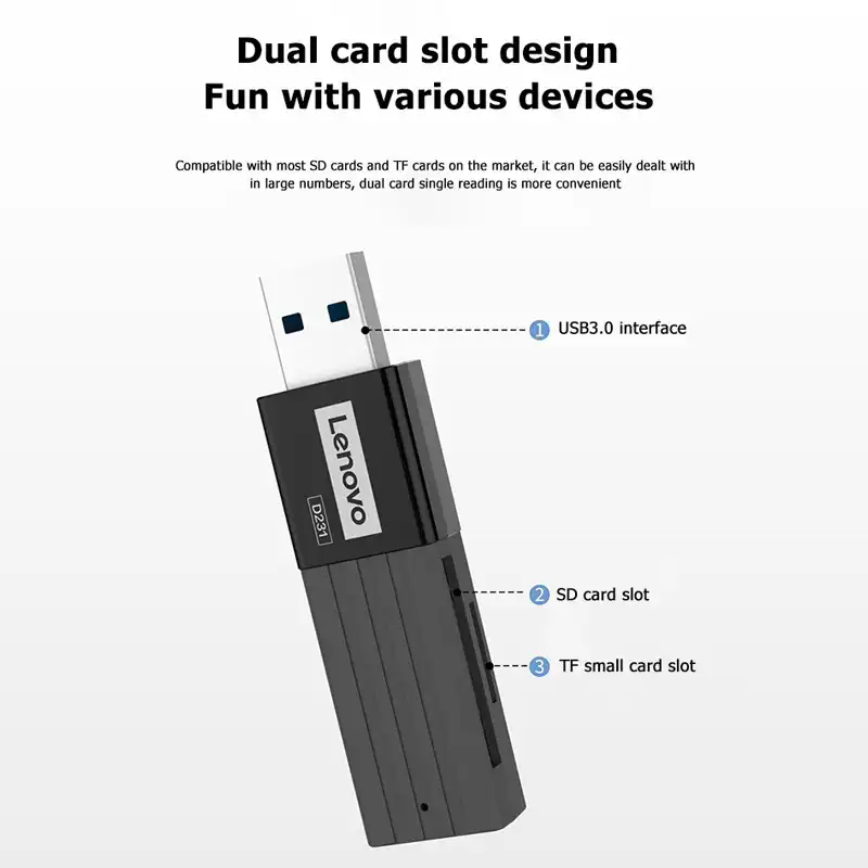 کارت‌خوان لنوو مدل D231