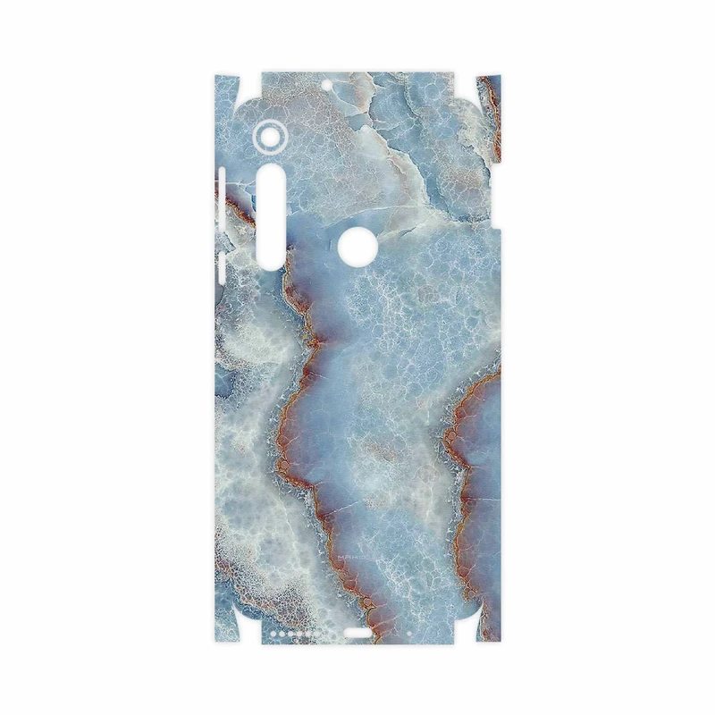 برچسب پوششی ماهوت مدل Blue Ocean Marble-FullSkin مناسب برای گوشی موبایل موتورولا One Macro