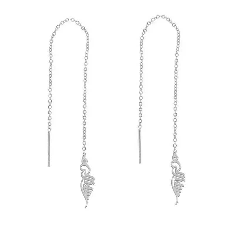 گوشواره نقره زنانه لیردا مدل sh sss 58esfand