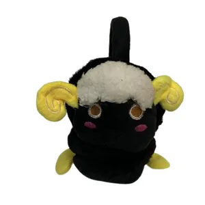 گوش گیر زمستانی بچگانه مدل بعبعی سیاه کد 1028