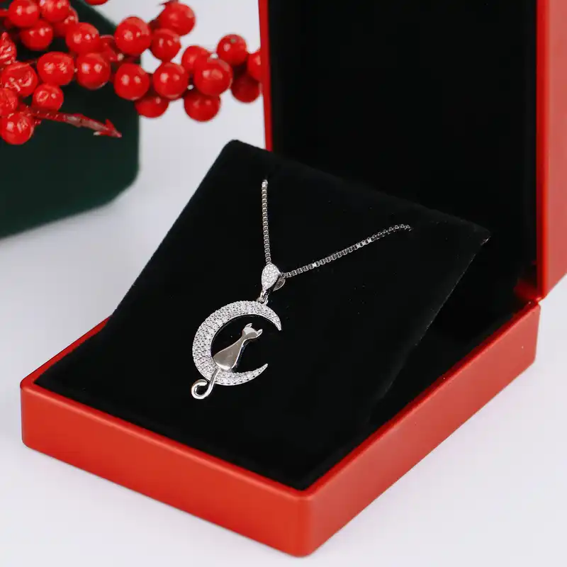 آویز گردنبند نقره زنانه جی تی ای مدل جی نایس 66