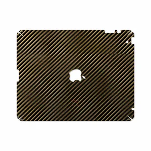 MAHOOT Glossy-Brown-Fiber Cover Sticker for Apple iPad 2 2011 A1397