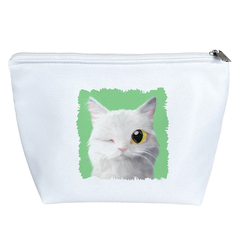 کیف لوازم آرایش دخترانه خندالو مدل گربه کد 2926