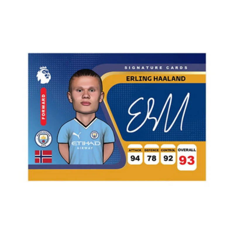 اسباب بازی زینتی کیمدی مدل ارلینگ هالند ۲۰۲۴ امضا شده