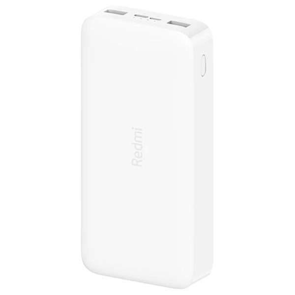شارژر همراه شیائومی مدل Redmi ظرفیت 20000 میلی امپر ساعت