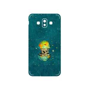 MAHOOT Collage of Earth Face Cover Sticker for Samsung Galaxy J7 Duo