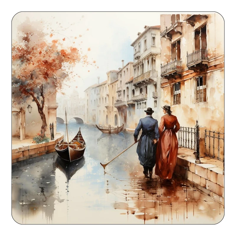 مگنت کاکتی طرح نقاشی رنگ روغن مدل mp72604