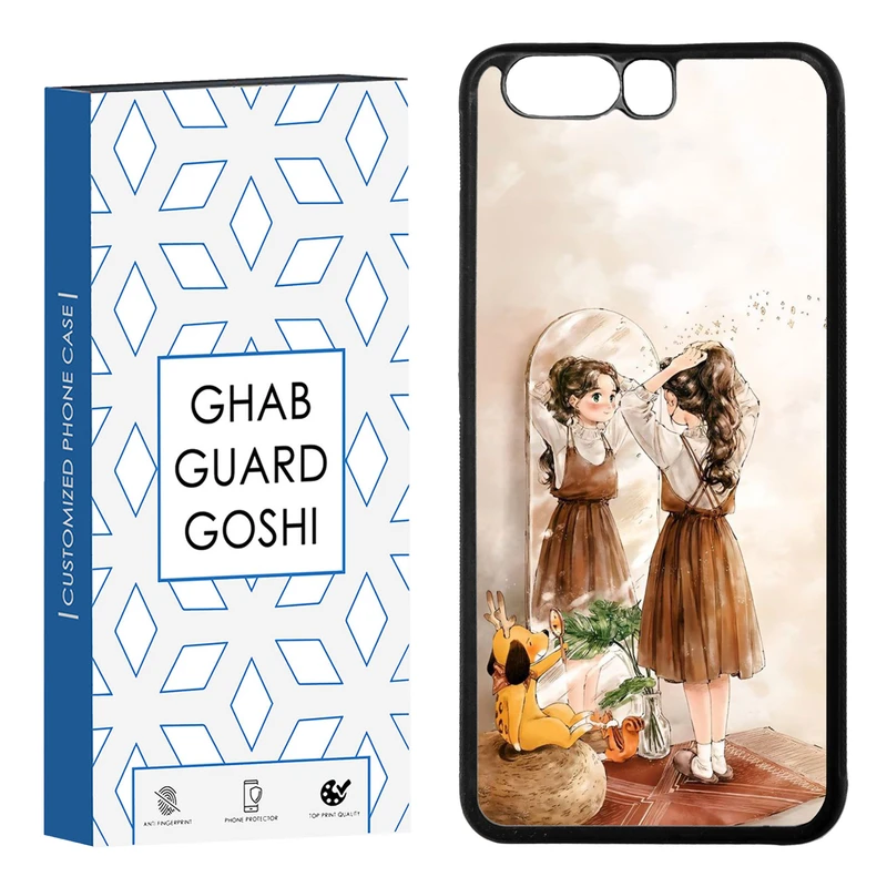 کاور قاب گارد گوشی طرح دخترانه کد TPU-019 مناسب برای گوشی موبایل هوآوی P10