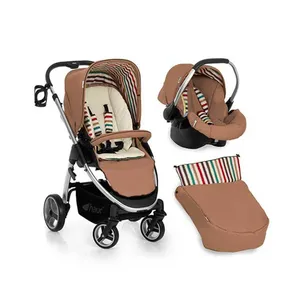 ست کالسکه و کریر هاوک مدل Lacrosse SND Stripe Toast