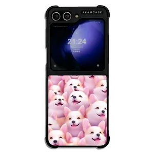 AKAM AMC-WSGZFLIP5-DOGS-15 Cover For Samsung Galaxy Z Flip 5