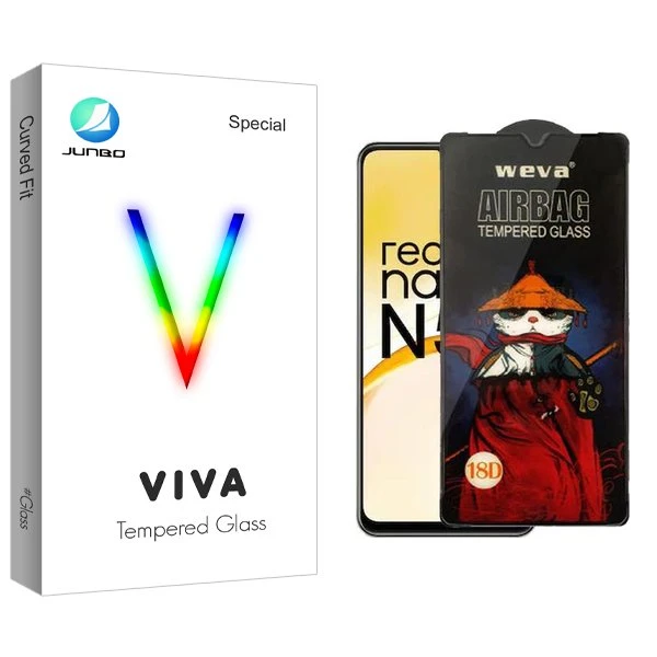 محافظ صفحه نمایش جانبو مدل Viva Airbag مناسب برای گوشی موبایل ریلمی Narzo N53