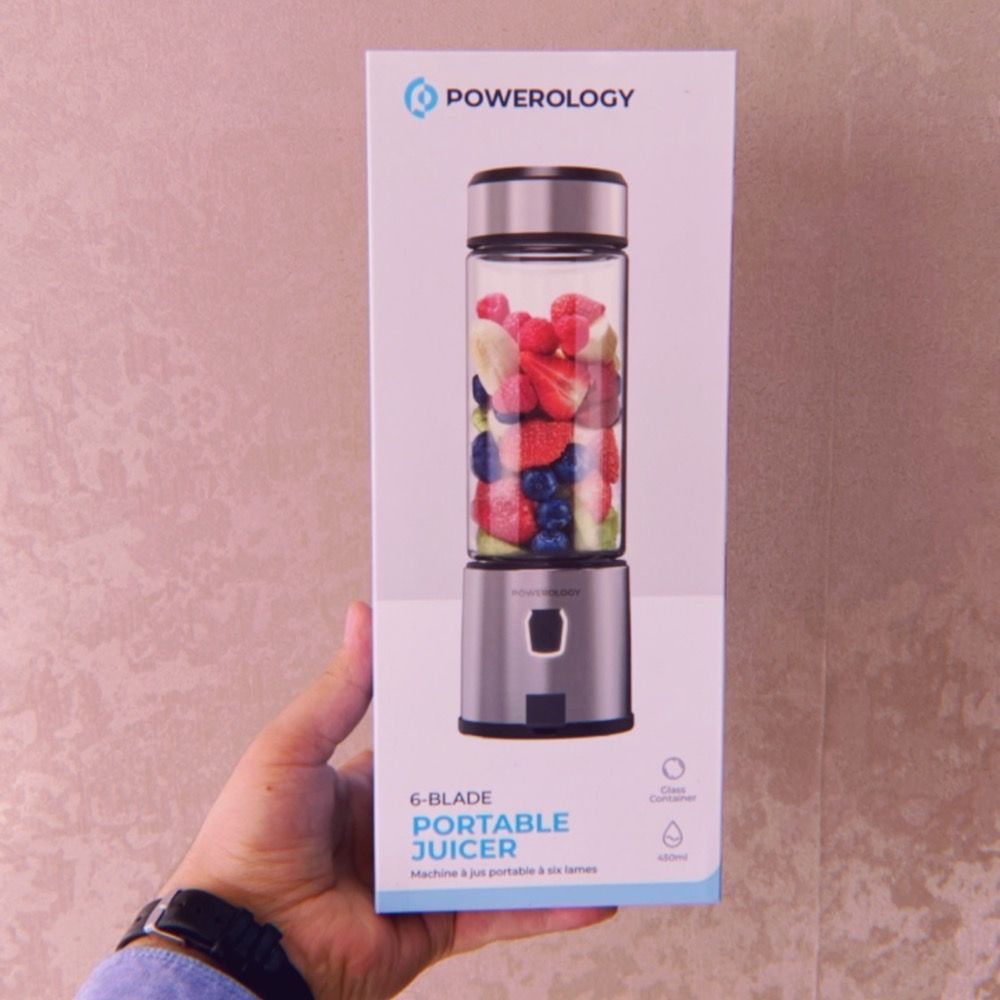 شیکر پاورولوجی مدل شارژی کد 126W Portable گنجایش 0.45 لیتر -  - 13