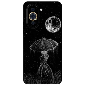 Megafone Girl and Moon 1369 Cover For Huawei Nova 10