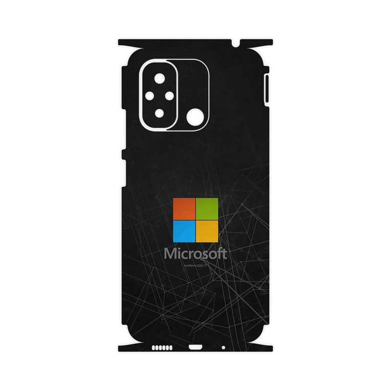 برچسب پوششی ماهوت مدل Microsoft_Logo-FullSkin مناسب برای گوشی موبایل شیائومی Redmi 12C