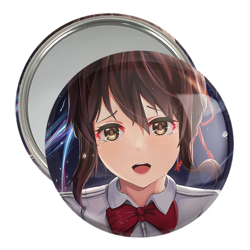 آینه جیبی خندالو مدل میتسویا میامیزو انیمه یورنیم Your Name  کد 16248