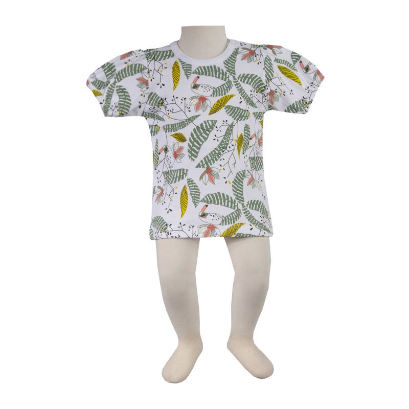 تی شرت آستین کوتاه نوزادی آدمک مدل طوطی -  - 3