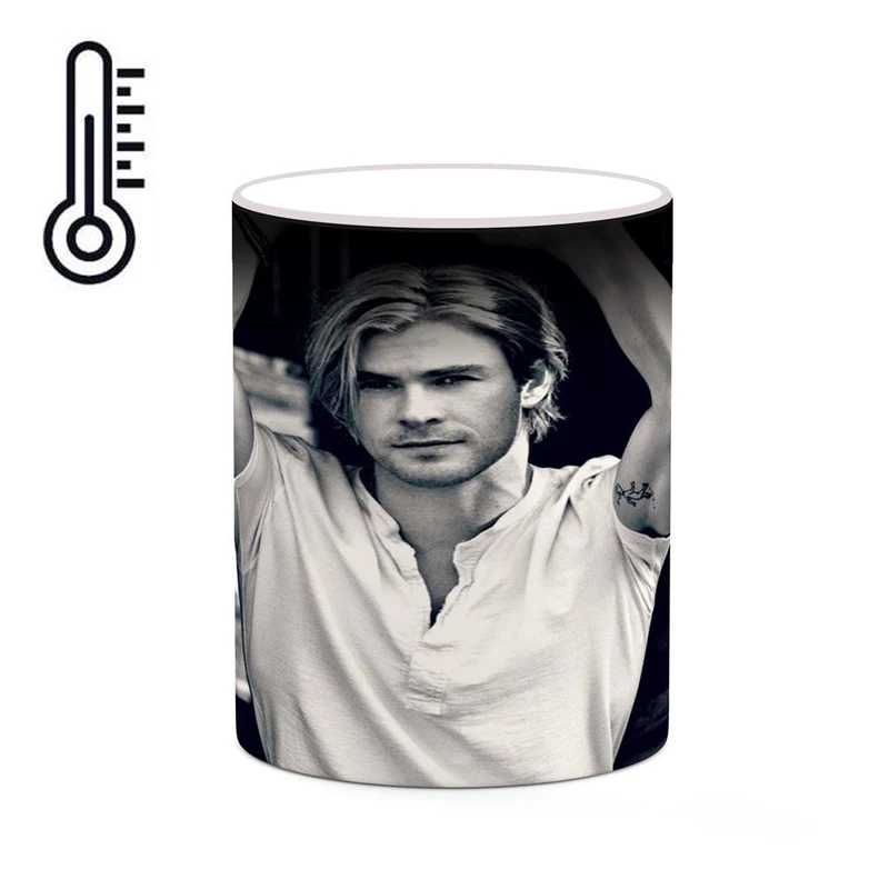 ماگ حرارتی کاکتی طرح Chris Hemsworth مدل mgh25574