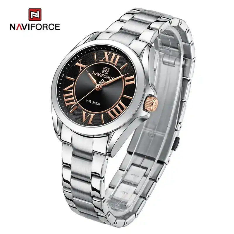 ساعت مچی عقربه ای زنانه نیوی فورس مدل  NF5037SB