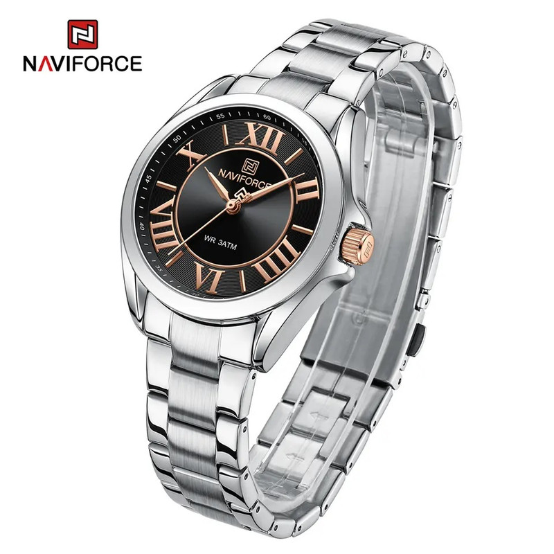 ساعت مچی عقربه ای زنانه نیوی فورس مدل  NF5037SB