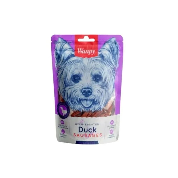 بهترین قیمت تشویقی سگ ونپی مدل سوسیس اردک وزن 100 گرم ارسال سراسر ایران