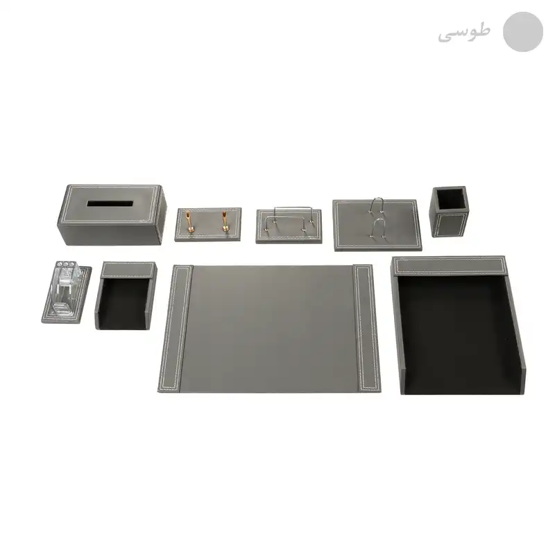 ست لوازم اداری رومیزی مدل V902 مجموعه 9 عددی