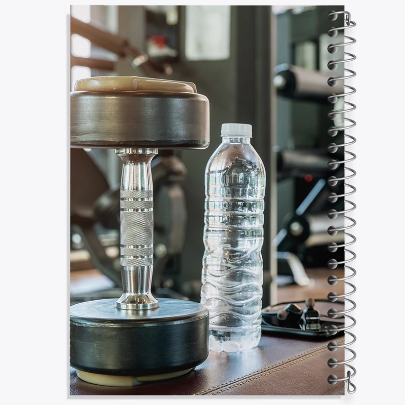 دفتر مشق 100 برگ خندالو طرح باشگاه و ورزش کد F1508