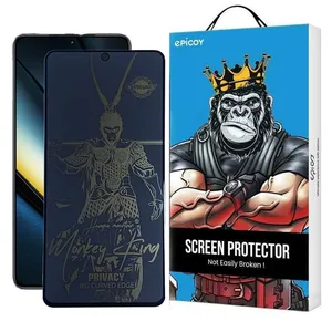 Epicoy wukong privacy Screen Protector For Xiaomi Poco F6 Pro/ Poco F6/ Redmi Turbo 3