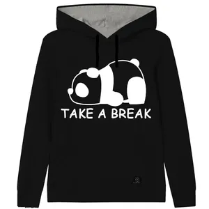 هودی پسرانه 27 مدل TAKE A BREAK کد V14 رنگ مشکی