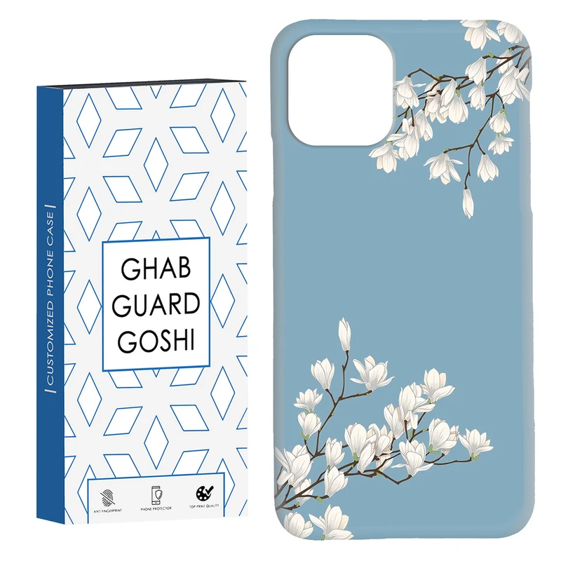 کاور قاب گارد گوشی طرح  شکوفه ونگوگ کد Dimo-664 مناسب برای گوشی موبایل اپل  IPHONE 11 PRO MAX