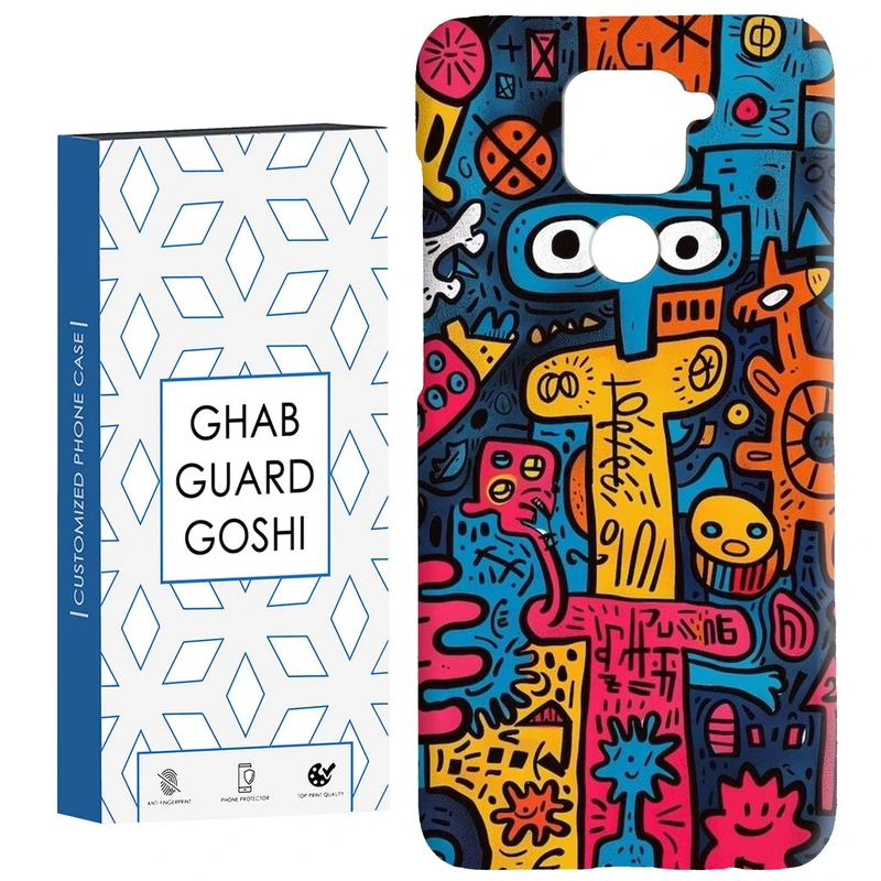 کاور قاب گارد گوشی طرح فانتزی کد Dimo-173 مناسب برای گوشی موبایل شیائومی Redmi Note 9 