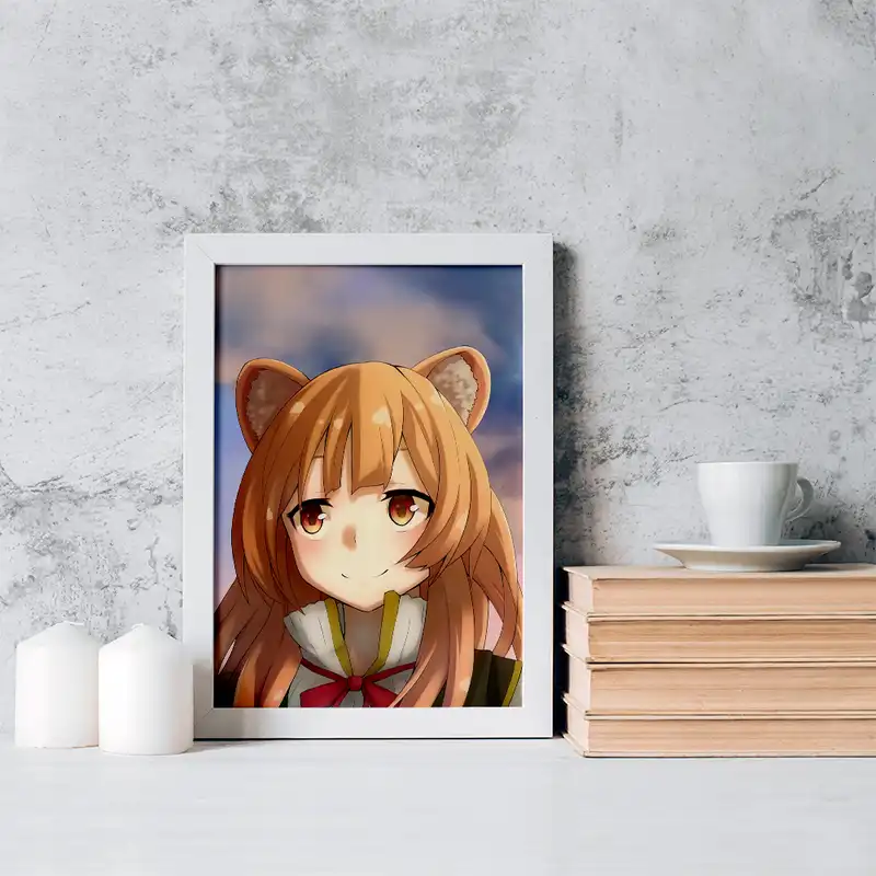 تابلو خندالو مدل رافتالیا انیمه ظهور قهرمان سپر کد 15939