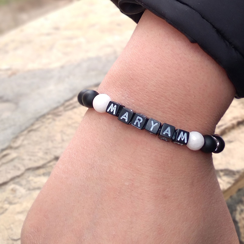 دستبند زنانه مدل اسم مریم HC004