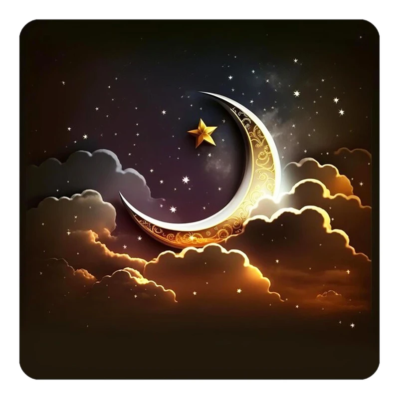 مگنت کاکتی طرح ماه و ستاره مدل mp53632