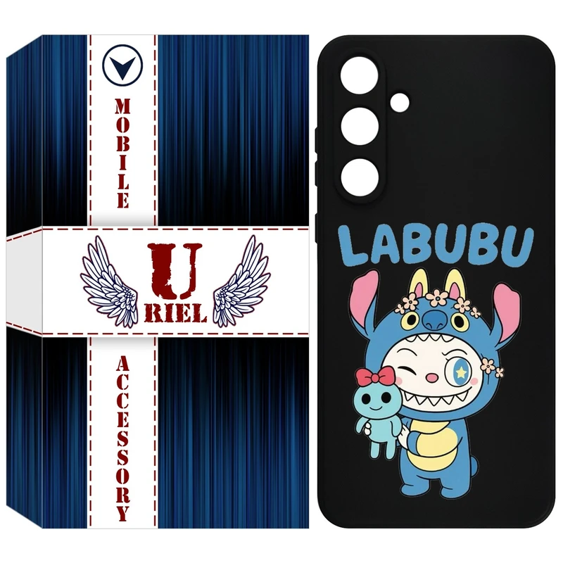 کاور یوریل مدل KSH کد 112 طرح عروسک لبوبو مناسب برای گوشی موبایل سامسونگ Galaxy S24 FE