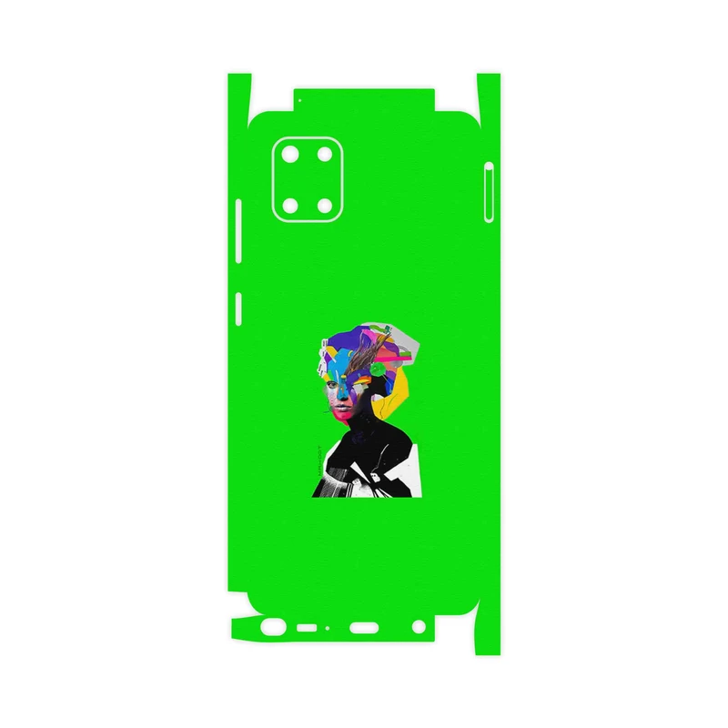 برچسب پوششی ماهوت مدل Collage of Women Portrait 3-FullSkin مناسب برای گوشی موبایل سامسونگ Galaxy Note 10 Lite