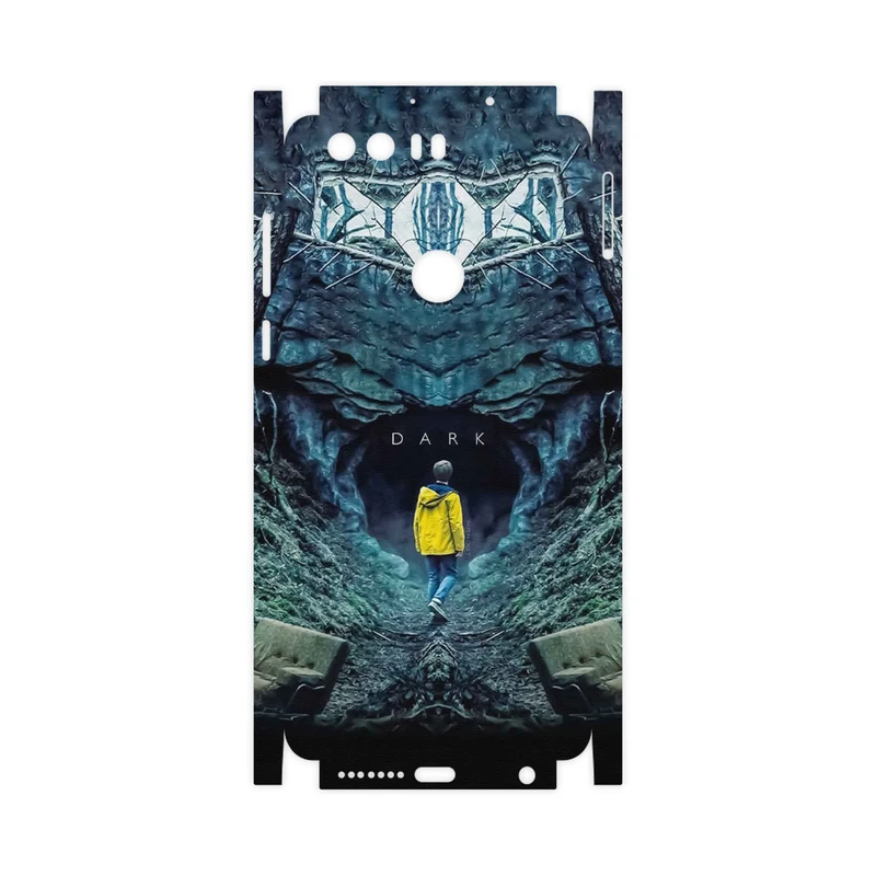 برچسب پوششی ماهوت مدل Dark-FullSkin مناسب برای گوشی موبایل آنر 8